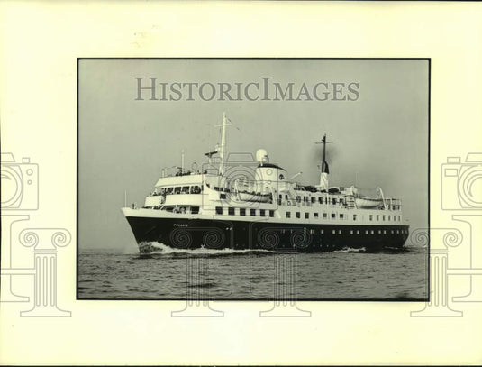 1987 Press Photo The Polaris cruise ship. - mjt19943- Historic Images