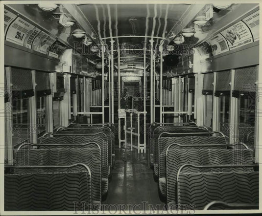 Press Photo Inside View of a Historic Transportation Method - mjt20077- Historic Images