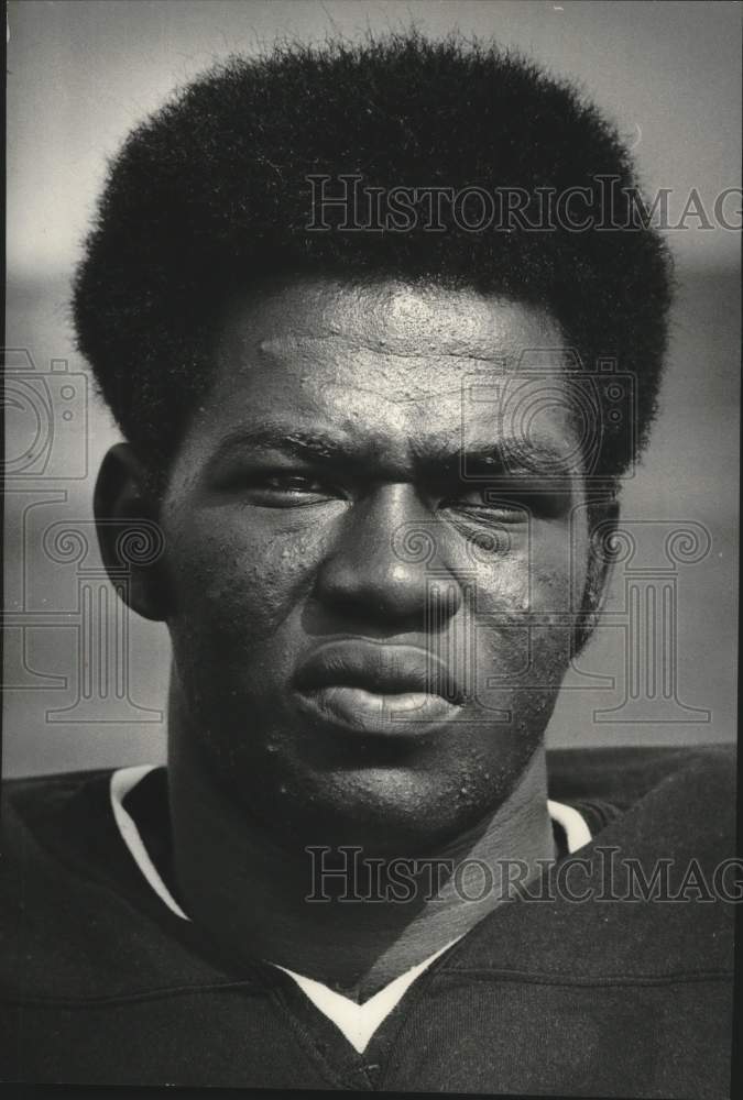 1971 Press Photo Football player Bill Roper - mjt20413- Historic Images