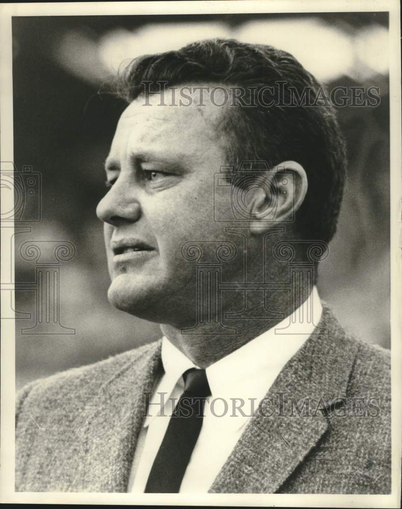 1968 Press Photo National Football League Hall of Famer Norm Van Brocklin- Historic Images