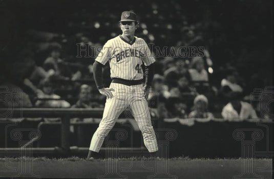 1988 Press Photo New Manager Tom Trebelhorn of Milwaukee Brewers. - mjt21017- Historic Images