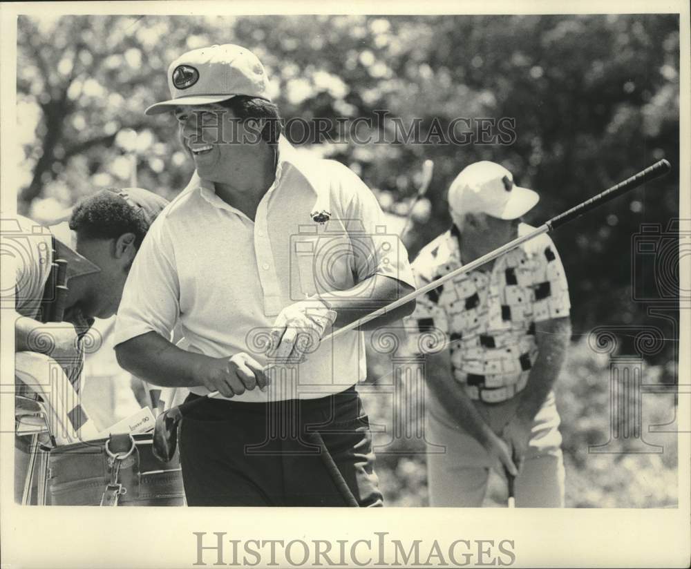 1977 Press Photo A smiling Lee Trevino at Tuckaway Country Club. - mjt21220- Historic Images