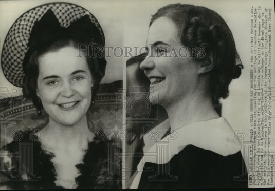 1938 Press Photo Countess Geraldine Apponyi to marry King Zog, Albania- Historic Images