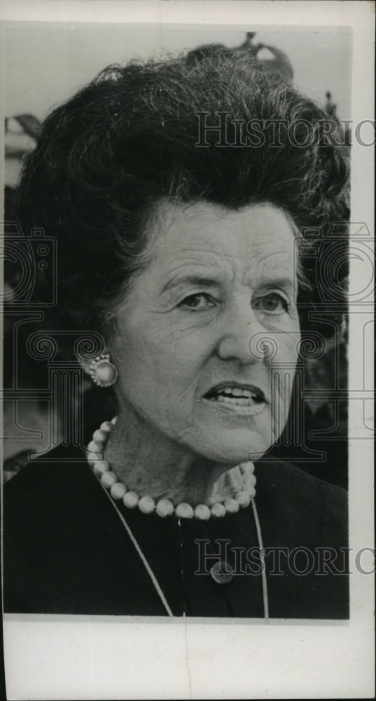 1968 Press Photo Mrs. Joseph (Rose) Kennedy - mjw02661- Historic Images