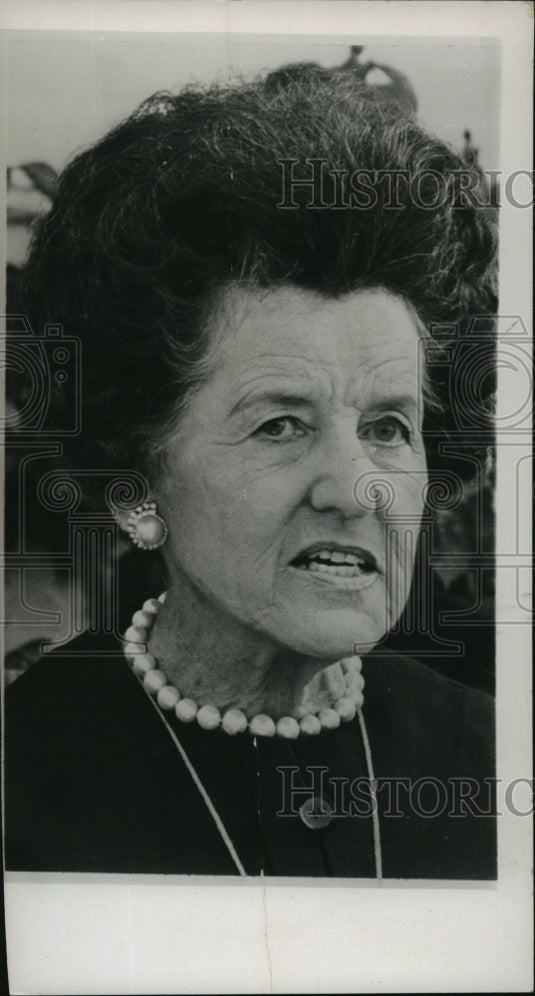 1968 Press Photo Mrs. Joseph (Rose) Kennedy - mjw02661- Historic Images