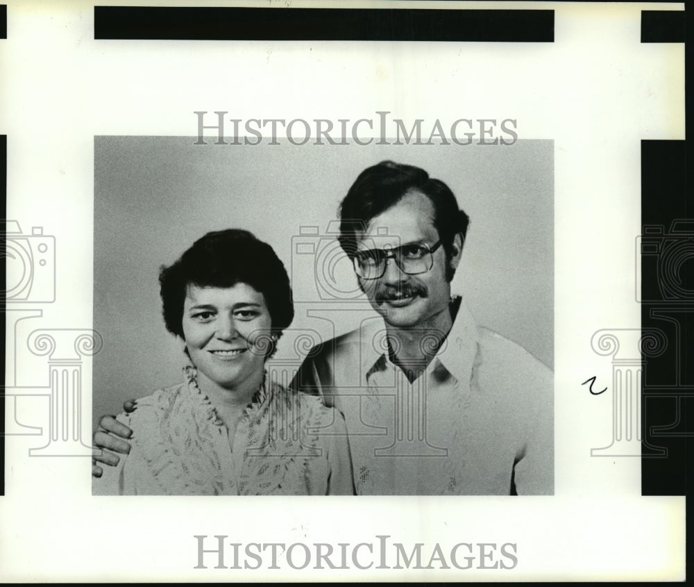 1984 Press Photo Brian and Carol Ann Lawrence - mjw06189- Historic Images