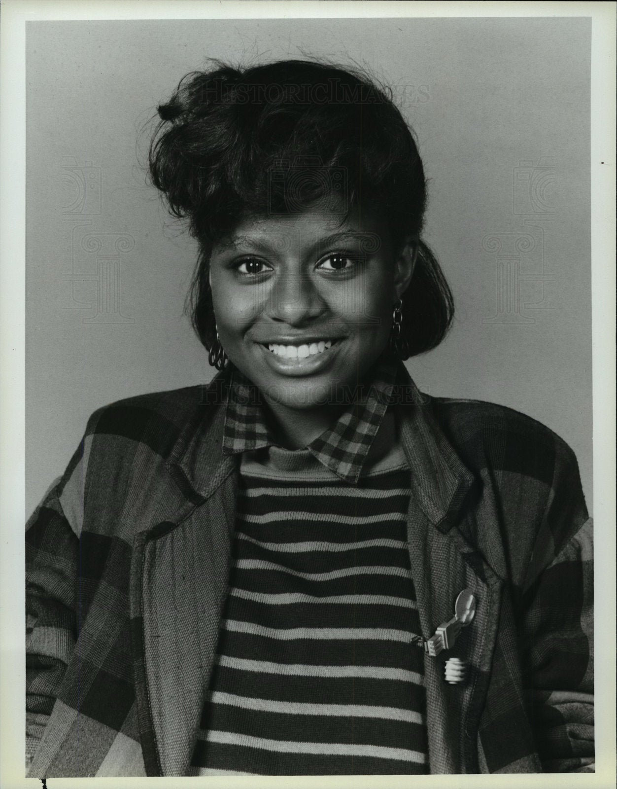 1986 Press Photo Tempsett Bledsoe as Vanessa Huxtable at The Cosby Show