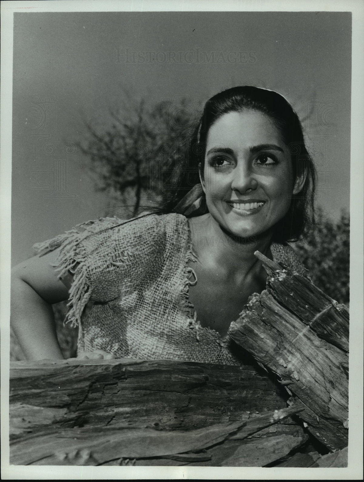 1968 Press Photo Kamala Devi guests as M&#39;Koru on ABC-TV&#39;s Cowboy in Africa