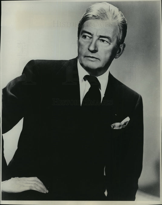 1953 Press Photo Claude Rains in 