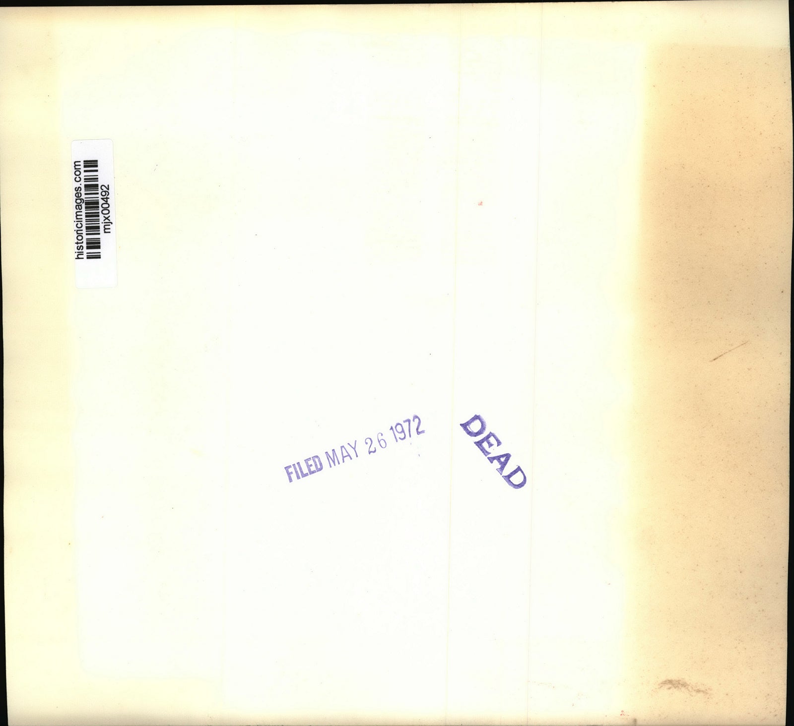 1972 Press Photo Senior French Communist Party leader Jacques Duclos cats ballot