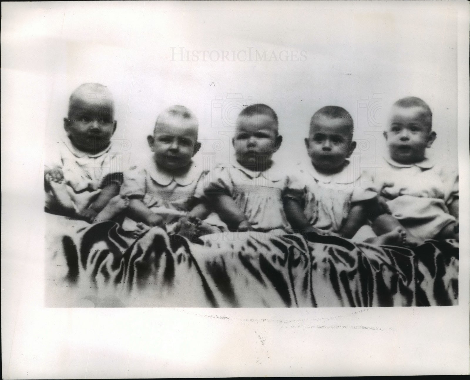 1944 Press Photo Carlos Alberto, Maria Esther, Maria Fernanda, Maria Christina