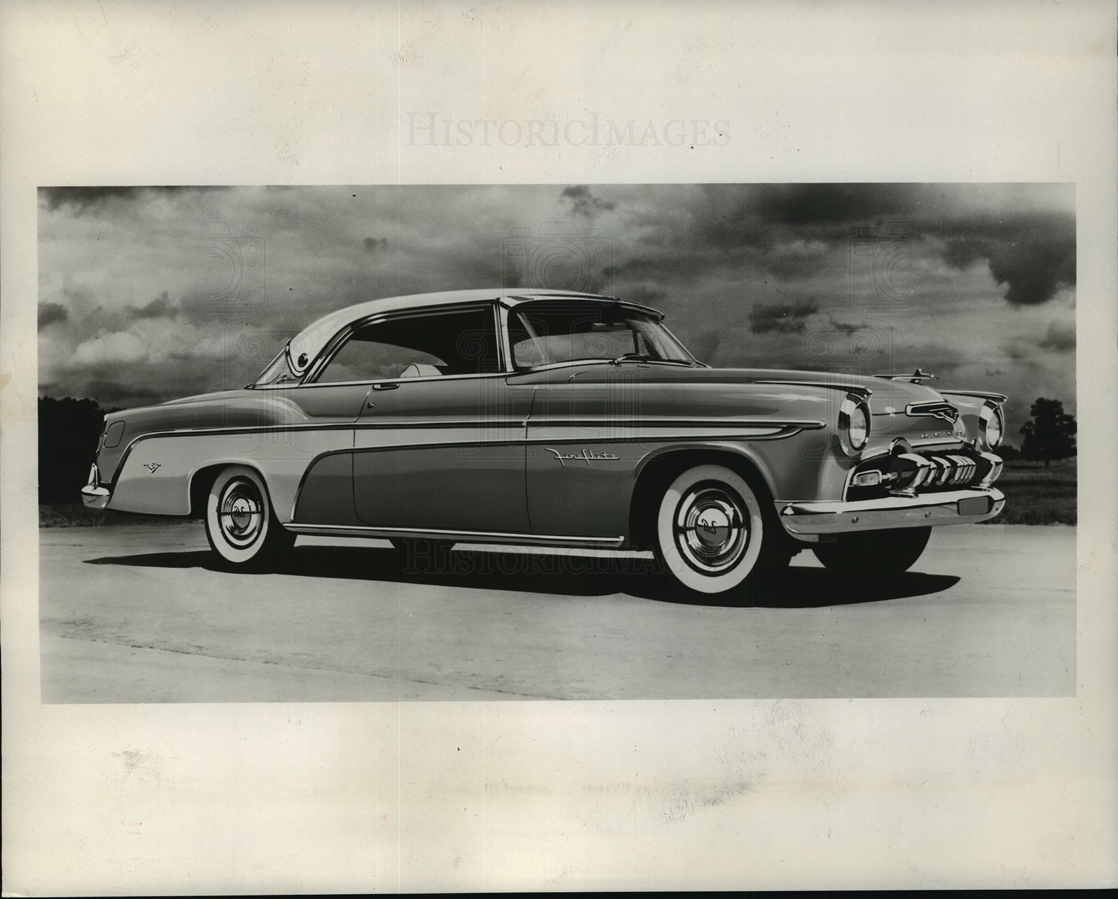 1954 Press Photo De Soto's 1955 model Sportsman hard top - mjx00565- Historic Images