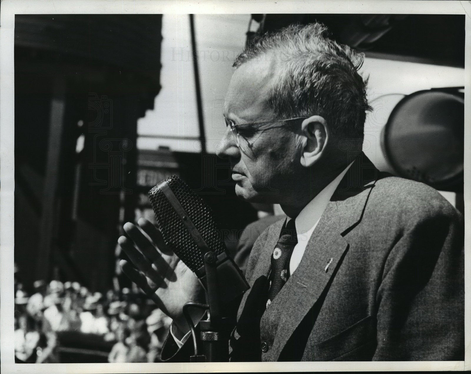 1936 Press Photo Governor Alfred M. Landon of Kansas, Republican candidate