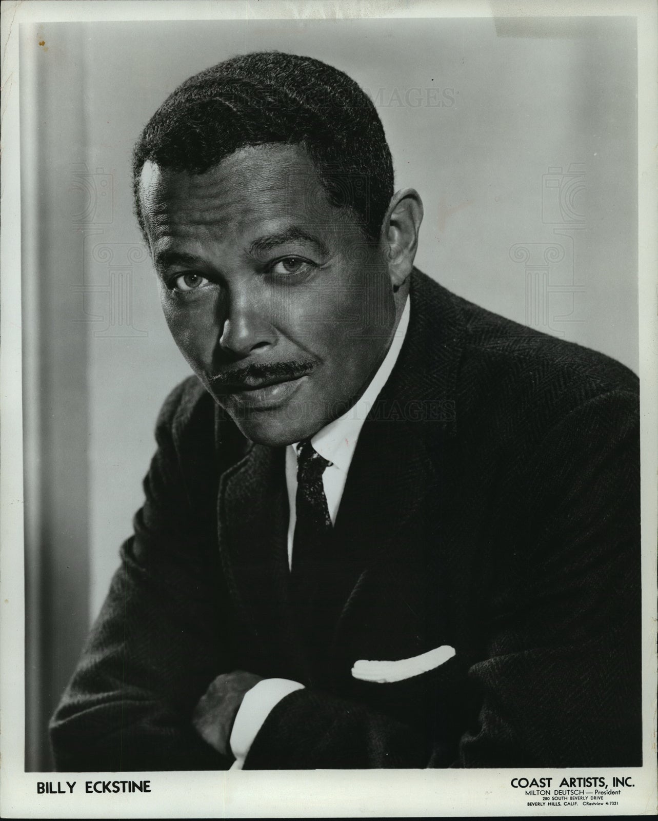 1976 Press Photo Billy Eckstine