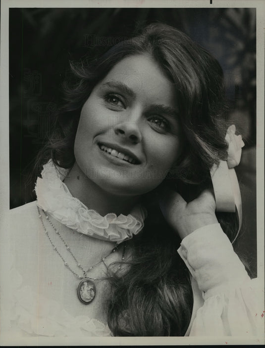 1975 Press Photo Taryn Power acts in NBC's The Count of Monte Cristo