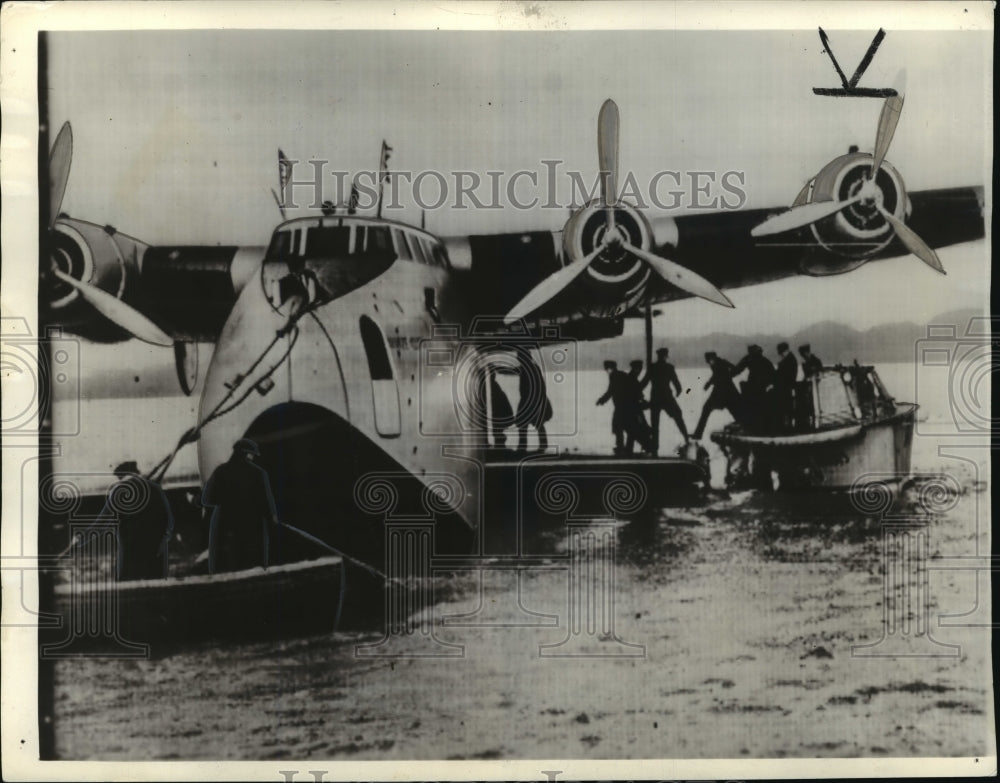 1939 Press Photo Yankee Clipper Photo Transmitted by New Cable Method- Historic Images