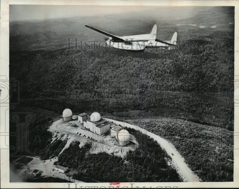1964 Press Photo A C-119 transport plane of the royal Canadian air force