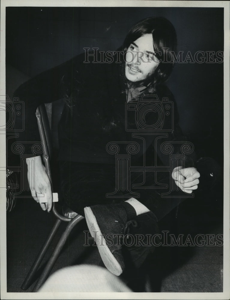 1965 Press Photo Michael Chaplin, son of the famed comedian Charlie Chaplin