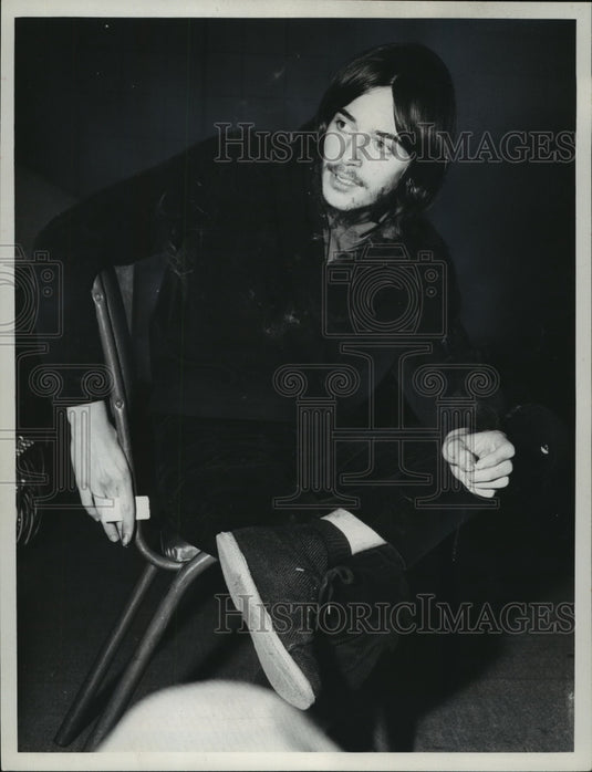 1965 Press Photo Michael Chaplin, son of the famed comedian Charlie Chaplin