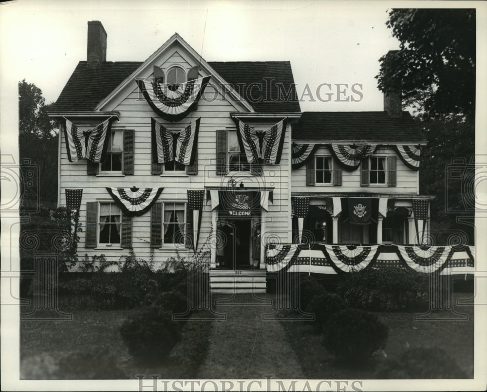 1934 Press Photo The Little White Frame House, birthplace of Grover Cleveland- Historic Images