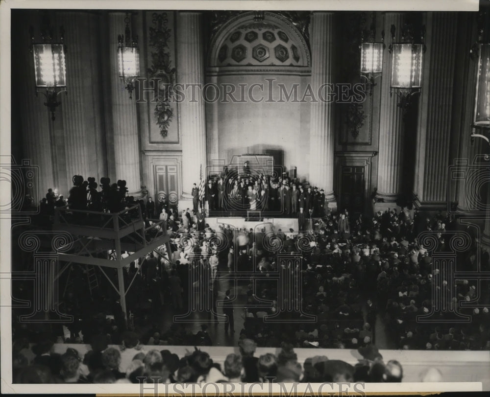 1940 Press Photo General scene in the Government Auditorium - mjx02947