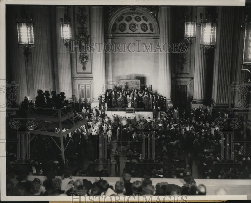 Load image into Gallery viewer, 1940 Press Photo General scene in the Government Auditorium - mjx02947
