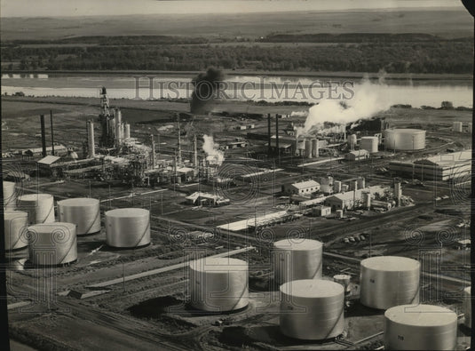 1954 Press Photo New refinery to be dedicated by Standard Oil Company- Historic Images