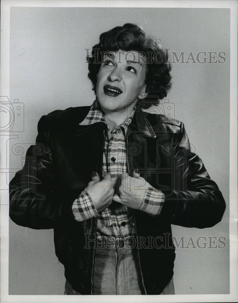 1956 Press Photo Nancy Walker in Heaven will Protect the Working Girl- Historic Images