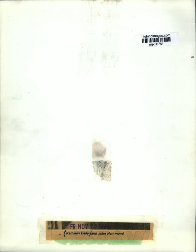 1982 Press Photo Kathleen Beller and John Hammond - mjx06761