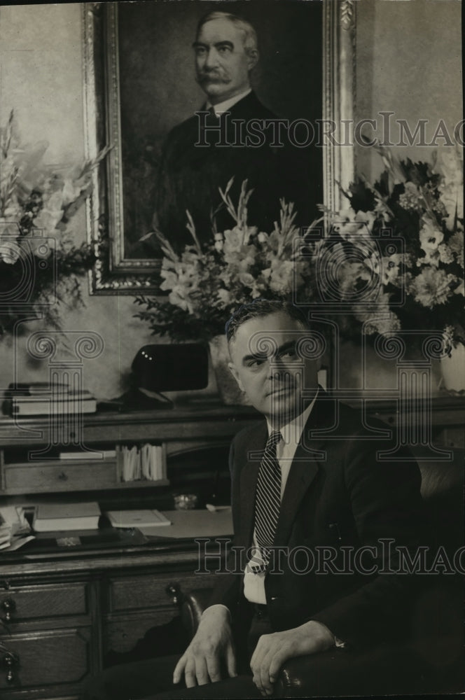 1936 Press Photo Chief of Police Joseph Kluechesky - mjx06808- Historic Images