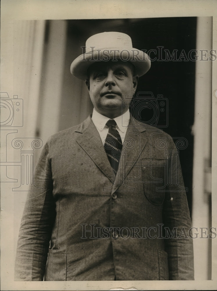 1924 Press Photo Dr. Jason Noble Pierce, rector of First Congressional Church