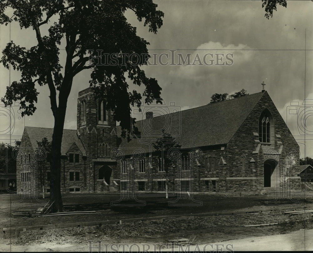 1933 Press Photo New St Margaret Mary Church at Neenah- Historic Images