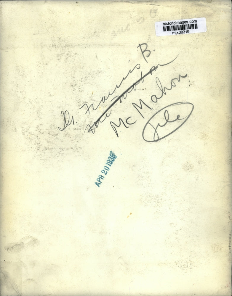 1936 Press Photo Dr. Francis B. McMahon - mjx08319