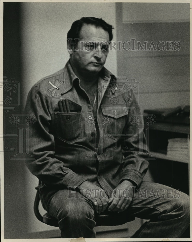 1974 Press Photo This is Rocco Youse, president of the Del Chemical Corp.- Historic Images