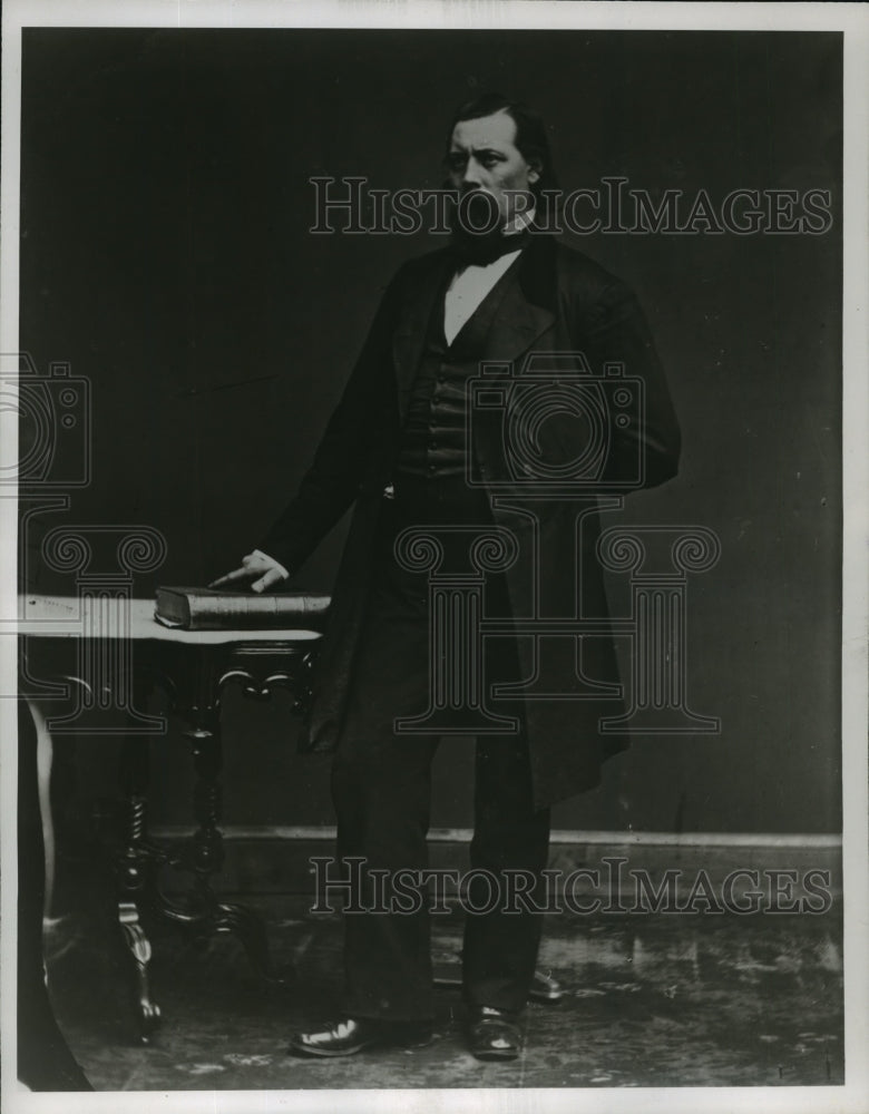 1952 Press Photo Ward Hill Lamon Controls Civil Affairs in Washington