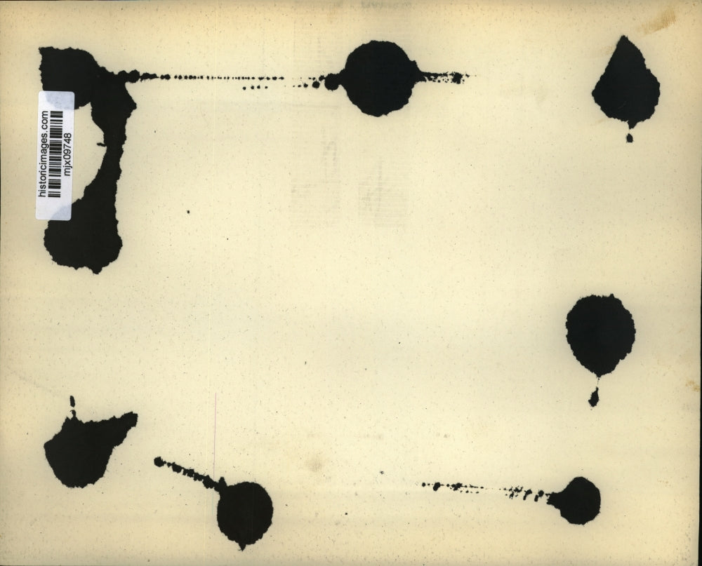 Press Photo Mountain Village of Montenegro. Altitude 5000 feet - mjx09748