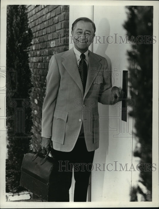 1973 Press Photo Robert Young, refuses to allow any biography - mjx10510