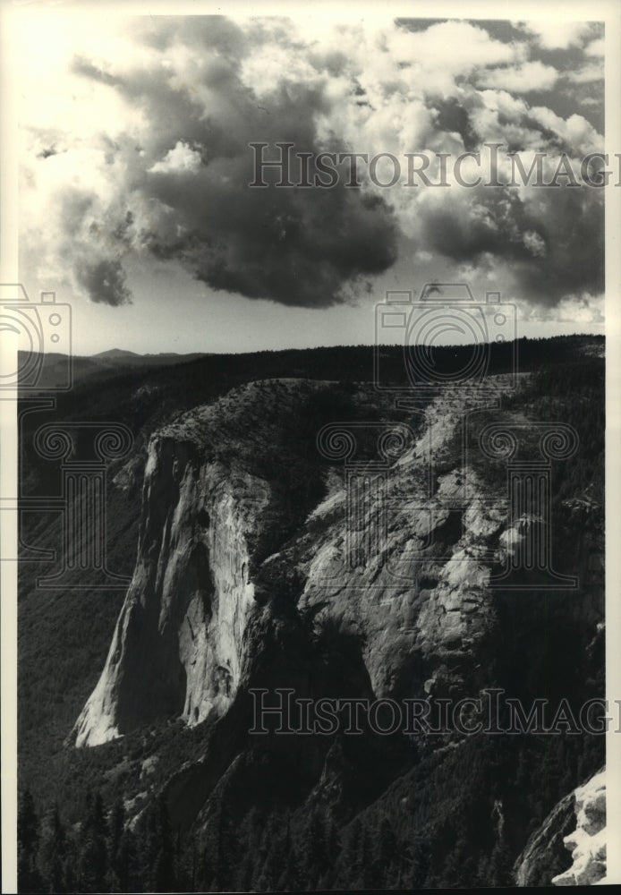 1987 Press Photo Yosemite National Park - mjx10838- Historic Images