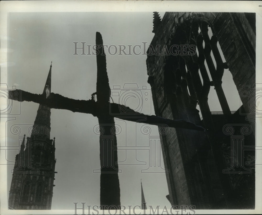 1964 Press Photo Cross of Coventry that will be displayed at N.Y. World fair- Historic Images