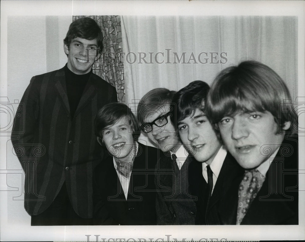 1967 Press Photo Herman&#39;s Hermits, in &quot;Inside Pop -- The Rock Revolution&quot;