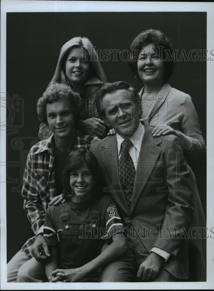 1977 Press Photo Cast of "Family", ABC - mjx12114- Historic Images