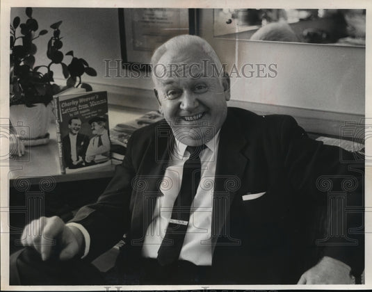 1972 Press Photo Cliff Arquette, as Arquette, comedian - mjx13248