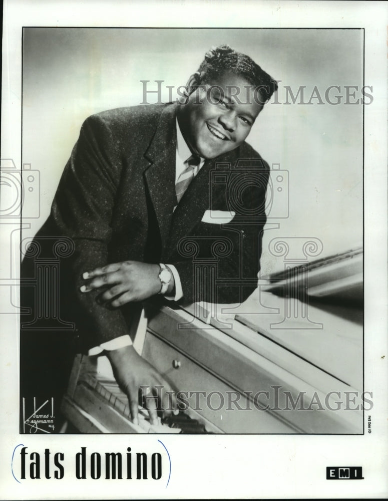 1993 Press Photo Fats Domino on FAM - mjx13944- Historic Images