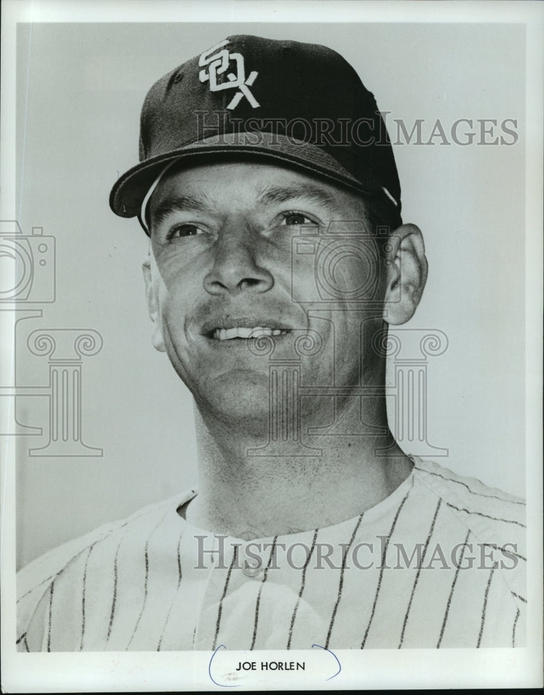 1968 Press Photo Joe Horlen, Pitcher for the Chicago White Sox. - mjx14229- Historic Images