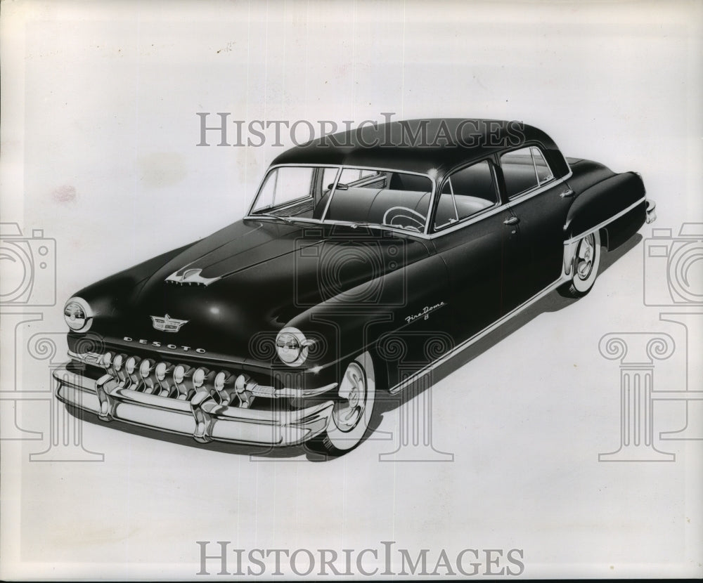 1953 Press Photo De Soto Fire Dome Eight 4-Door Sedan - mjx15205