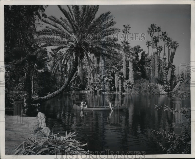 Load image into Gallery viewer, 1956 Press Photo New arboretum operated by LA county &amp; state of California
