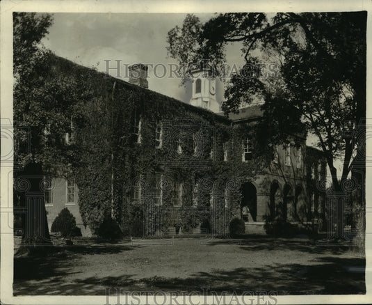 1963 Press Photo Oldest College building in America in Williamsburg Virginia- Historic Images