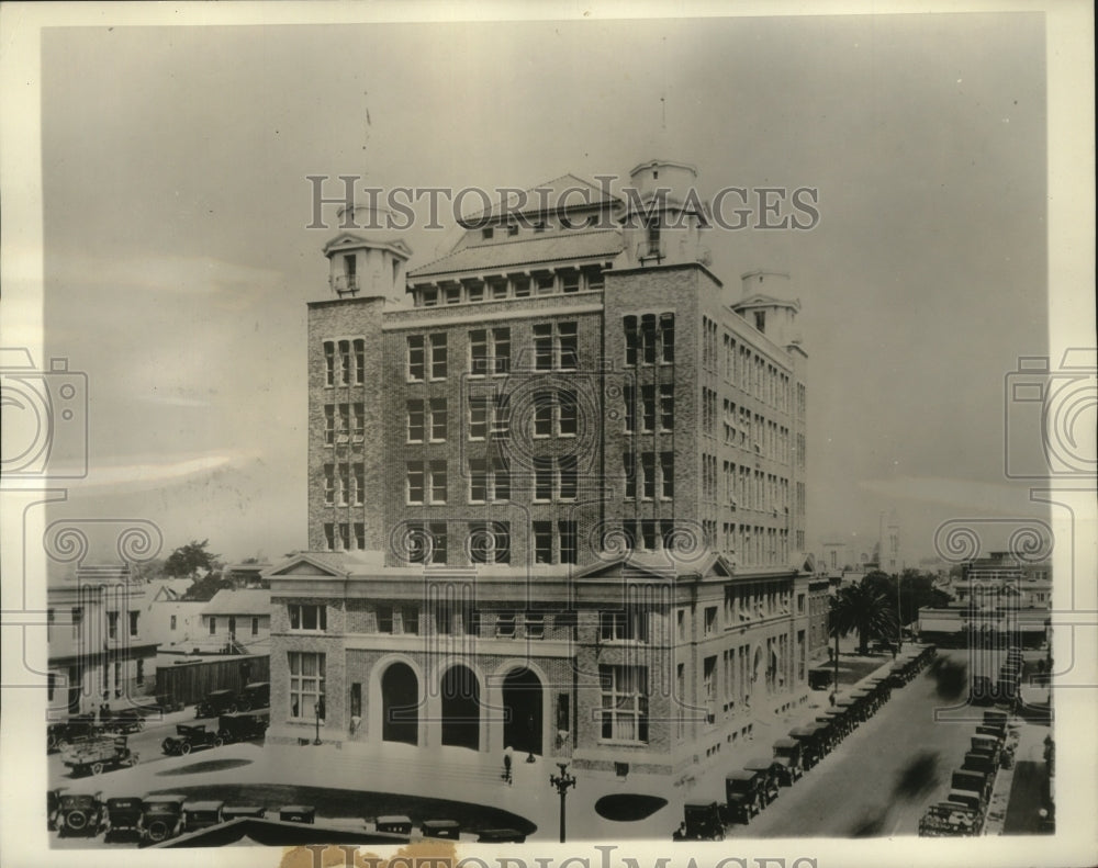 1933 Press Photo California-Cities-Long Beach-Struck By Earthquake. - mjx17619- Historic Images