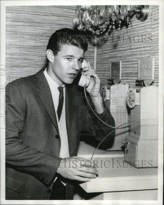 1963 Press Photo Dave Nelson in The Adventures of Ozzie and Harriet