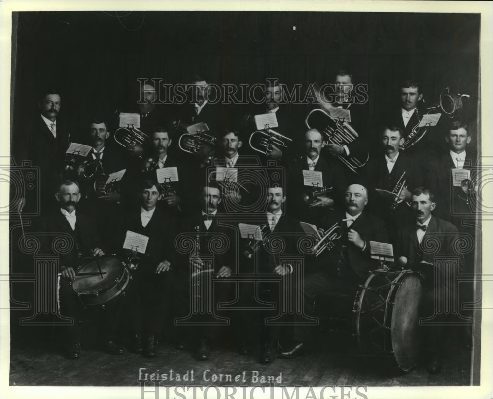 1988 Press Photo Freistadt Cornet Band - mjx18922- Historic Images